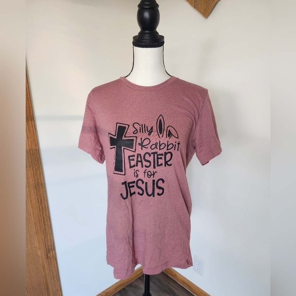 Bella Canvas Mauve Graphic Easter T Shirt
